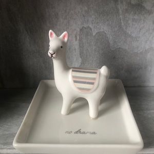 NEW Llama Jewelry Dish
